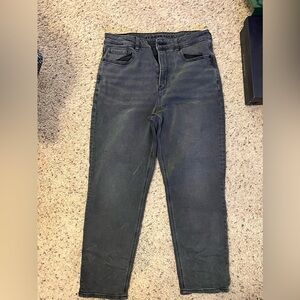 Black American Eagle jeans size 12.